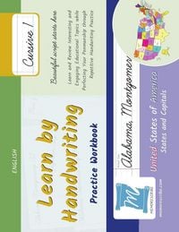 Produktbild: Handwriting Practice Workbook - United States of America, States and Capitals - Cursive, Level 1