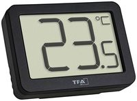 Bild vom Artikel TFA Dostmann Digitales Thermometer Thermometer Schwarz vom Autor 