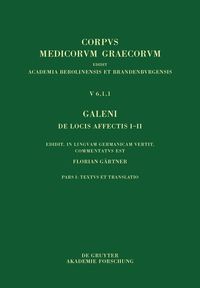 Produktbild: Galeni De locis affectis I-II