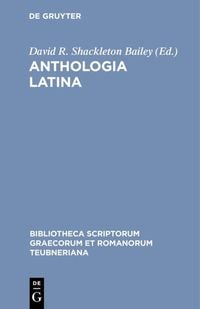 Produktbild: Anthologia Latina