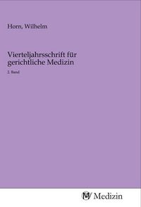 Produktbild: Vierteljahrsschrift f&uuml;r gerichtliche Medizin