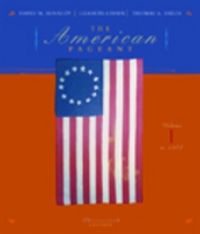 Produktbild: Kennedy, D: The American Pageant, Volume I: To 1877