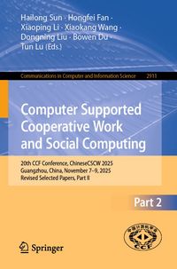 Produktbild: Computer Supported Cooperative Work and Social Computing