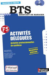 Produktbild: Activites Deleguees; F5; Bts 2e Annee; Livre + Licence Eleve Edition