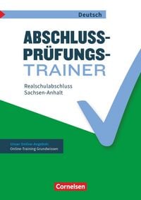 Produktbild: Abschlusspr&uuml;fungstrainer Deutsch - Sachsen-Anhalt - 10. Schuljahr