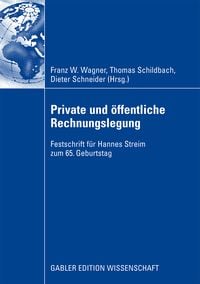 Produktbild: Private und &ouml;ffentliche Rechnungslegung