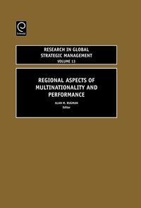 Produktbild: Regional Aspects of Multinationality and Performance