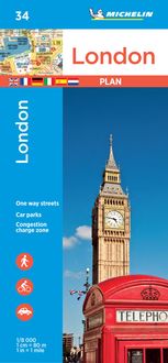 Bild vom Artikel London - Michelin City Plan 34 vom Autor Plans