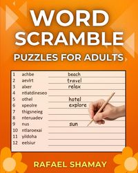 Produktbild: Word Scramble Puzzle Book for Adults