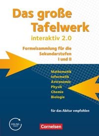 Produktbild: Das gro&szlig;e Tafelwerk interaktiv 2.0. Sch&uuml;lerbuch.