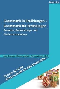 Produktbild: Grammatik in Erz&auml;hlungen - Grammatik f&uuml;r Erz&auml;hlungen