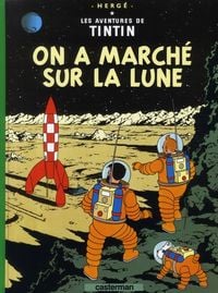 Bild vom Artikel Les Aventures de Tintin - On a marche sur la lune. Schritte auf dem Mond, französische Ausgabe vom Autor Hergé