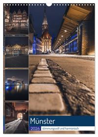 Produktbild: M&uuml;nster - stimmungsvoll und harmonisch (Wandkalender 2026 DIN A3 hoch), CALVENDO Monatskalender