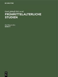 Produktbild: Fr&uuml;hmittelalterliche Studien. Band 11