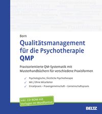 Produktbild: Qualit&auml;tsmanagement f&uuml;r die Psychotherapie QMP