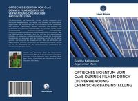 Produktbild: Optisches Eigentum von Cuxs D&uuml;nnen Filmen Durch die Verwendung Chemischer Badeinstellung