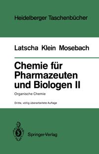 Produktbild: Chemie f&uuml;r Pharmazeuten und Biologen II. Begleittext zum Gegenstandskatalog GK1