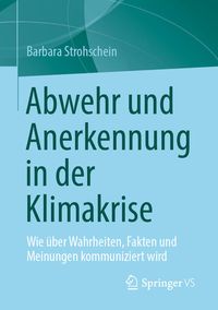 Produktbild: Abwehr und Anerkennung in der Klimakrise