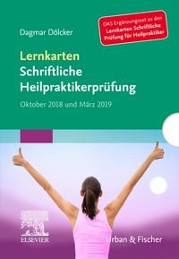 Produktbild: Lernkarten Schriftliche Heilpraktikerpr&uuml;fung Oktober 2018 und M&auml;rz 2019