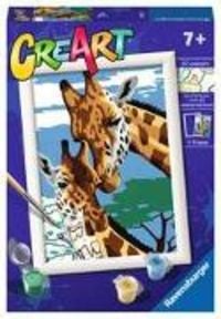 Bild vom Artikel Ravensburger CreArt - Malen nach Zahlen 23615 - Cute Giraffes vom Autor 