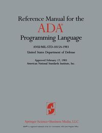 Produktbild: Reference Manual for the ADA&reg; Programming Language