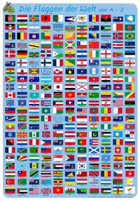 Produktbild: Die Flaggen der Welt von A-Z