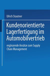 Produktbild: Kundenorientierte Lagerfertigung im Automobilvertrieb