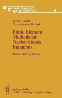 Produktbild: Finite Element Methods for Navier-Stokes Equations