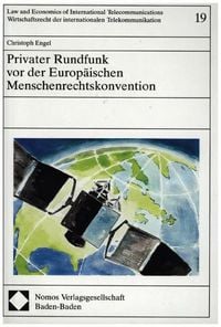 Produktbild: Privater Rundfunk vor der Europ&auml;ischen Menschenrechtskonvention