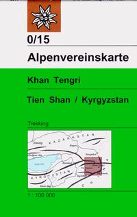 Bild vom Artikel DAV Alpenvereinskarte 0/15 Khan Tengri, Tien Shan / Kyrgyzstan 1 : 100 000 vom Autor 
