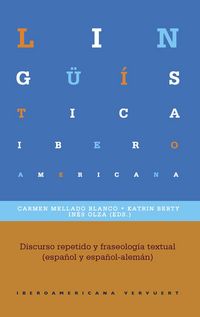 Produktbild: Discurso repetido y fraseolog&iacute;a textual (espa&ntilde;ol y espa&ntilde;ol-alem&aacute;n)