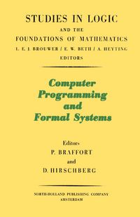 Produktbild: Computer Programming and Formal Systems