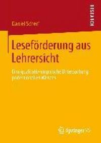 Produktbild: Lesef&ouml;rderung aus Lehrersicht