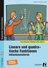 Produktbild: Lin. und quadrat. Funktionen - Inklusionsmaterial