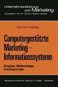Produktbild: Computergest&uuml;tzte Marketing-Informationssysteme