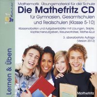 Produktbild: Die Mathefritz CD f&uuml;r Gymnasien, Gesamtschulen, Realschulen f&uuml;r die Klassen 5-10 (PC+MAC+Linux)