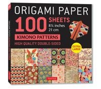Produktbild: Origami Paper 100 sheets Kimono Patterns 8 1/4" (21 cm)