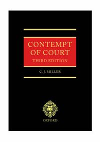 Produktbild: Contempt of Court