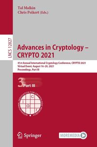 Produktbild: Advances in Cryptology - CRYPTO 2021