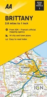 Produktbild: Road Map Brittany