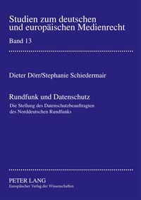 Produktbild: Rundfunk und Datenschutz