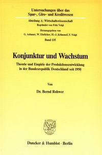 Produktbild: Konjunktur und Wachstum.