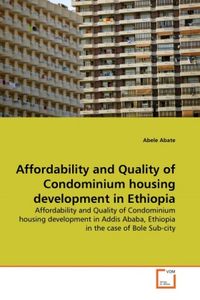Produktbild: Abate, A: Affordability and Quality of Condominium housing d