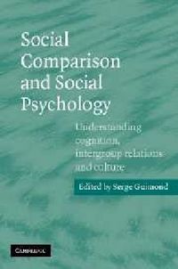 Produktbild: Social Comparison and Social Psychology