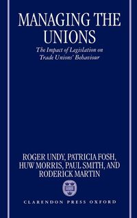 Produktbild: Managing the Unions