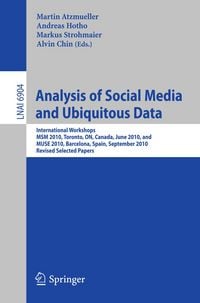 Produktbild: Analysis of Social Media and Ubiquitous Data