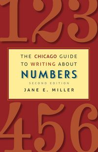 Produktbild: The Chicago Guide to Writing About Numbers