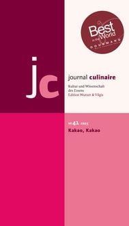 Produktbild: Journal culinaire. Kultur und Wissenschaft des Essens