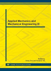 Produktbild: Applied Mechanics and Mechanical Engineering III