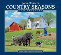 Produktbild: Sloane, J: John Sloane's Country Seasons 2024 Deluxe Wall Ca